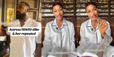 "She hasn't changed" - Man calls out Tonto Dikeh following her re-dedication to Christ, shares observation