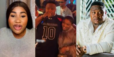 Cubana Chief Priest alleged babymama claps back following viral video of him gushing over his wife