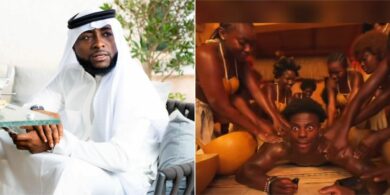 “I want this too” - Drama as Davido begs wife Chioma for permission to be pampered like iShowSpeed in Ghana