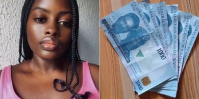 “You wanted me to worship you?” - Lady reacts as admirer sends her ₦6k for breakfast