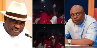 “Na minister you be, you no be God” - Video of Fubara supporters mocking Wike trends online