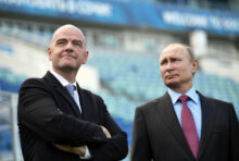 Ukraine slams FIFA president Infantino over hinting to lift Russia ban