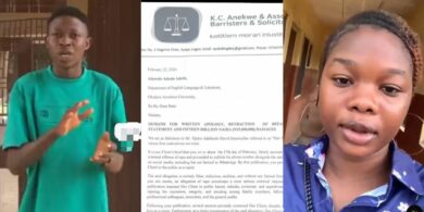 "You have only 14 days..." - OAU student sues colleague for N15 million over false grape allegation