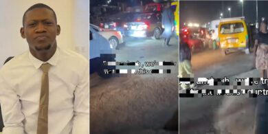 "No wonder..."- Man cries out after leaving home by 5:57am, sees Lagos road already jammed