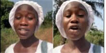 Lady shares what she saw some boys doing at a shrine on her way to church, warns gender to be careful