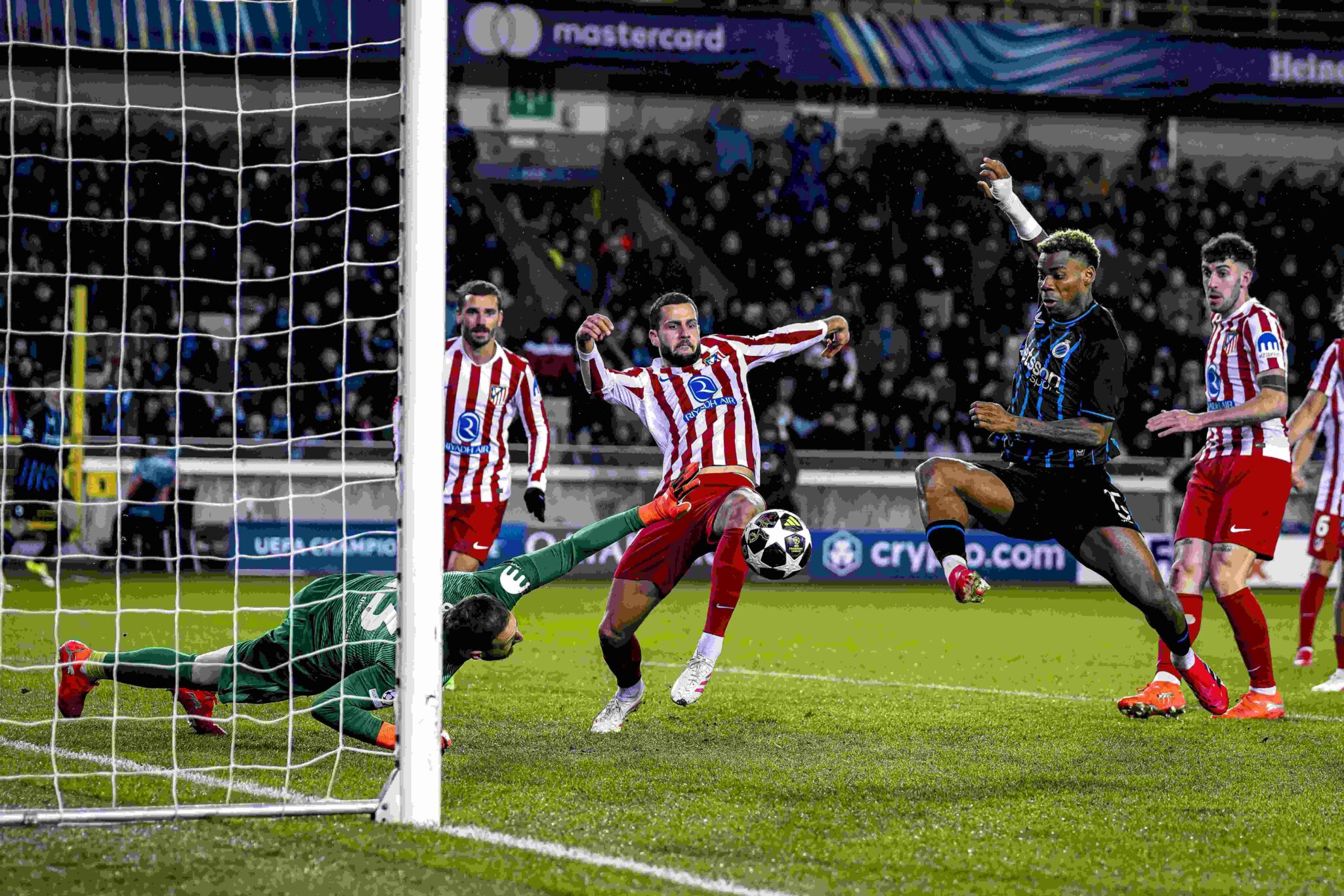 UCL: Simeone says Brugge rued Onyedika's absence in Atletico defeat