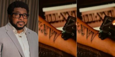 Kingsley Okonkwo tattoo