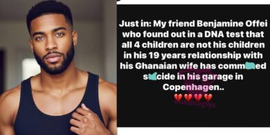 Man commits suicide in Copenhagen after DNA reveals none of his four children are his