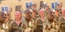 "We lead and they follow" – Netizens react as Nigerian soldier shares video with US army team