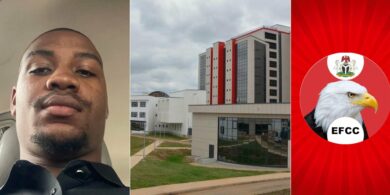 EFCC reacts as man advertises their head office building for sale