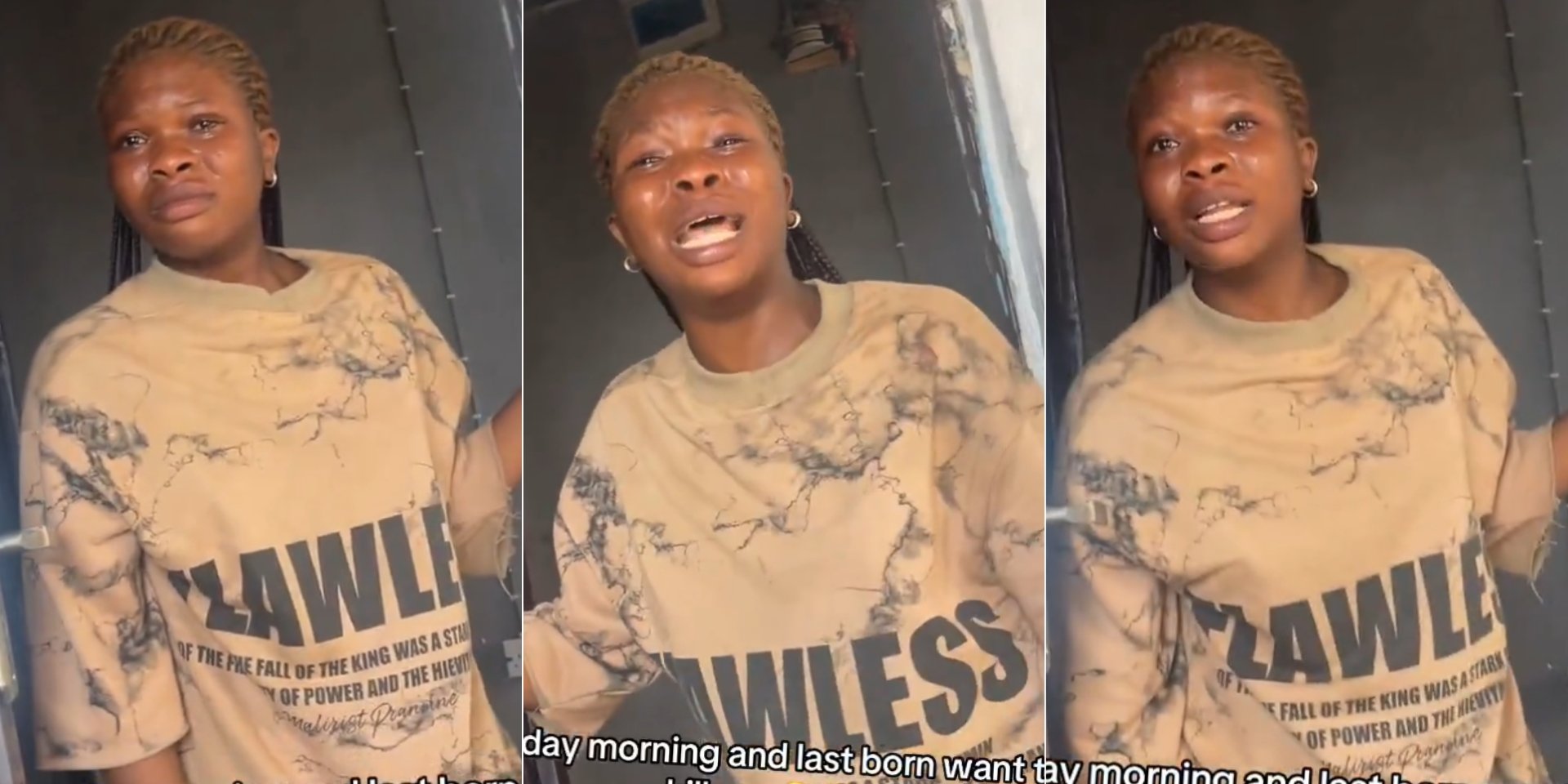 “I’m not your slave” – Lastborn slams elder sister over house chores