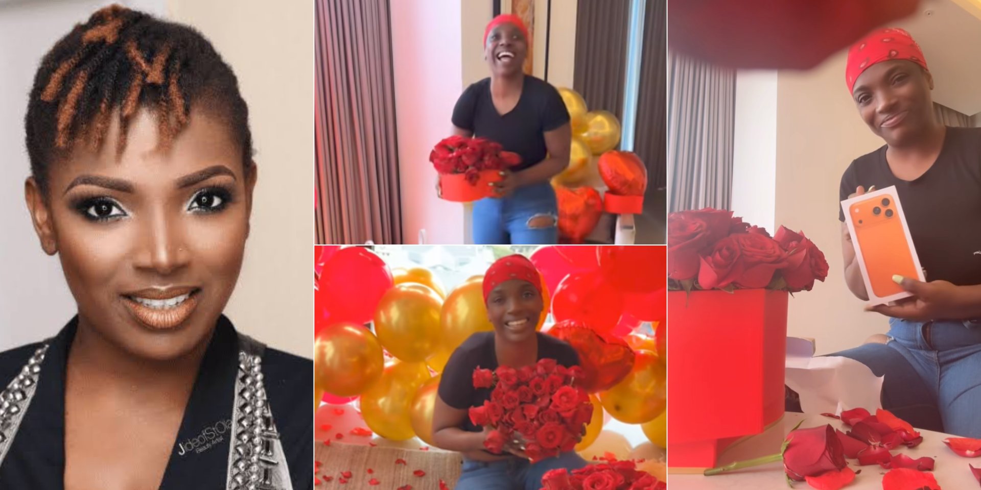 “You made me smile” – Annie Macaulay flaunts luxury treatment she received from mystery man on Val's Day