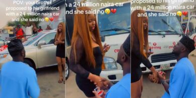 Lady marriage proposal