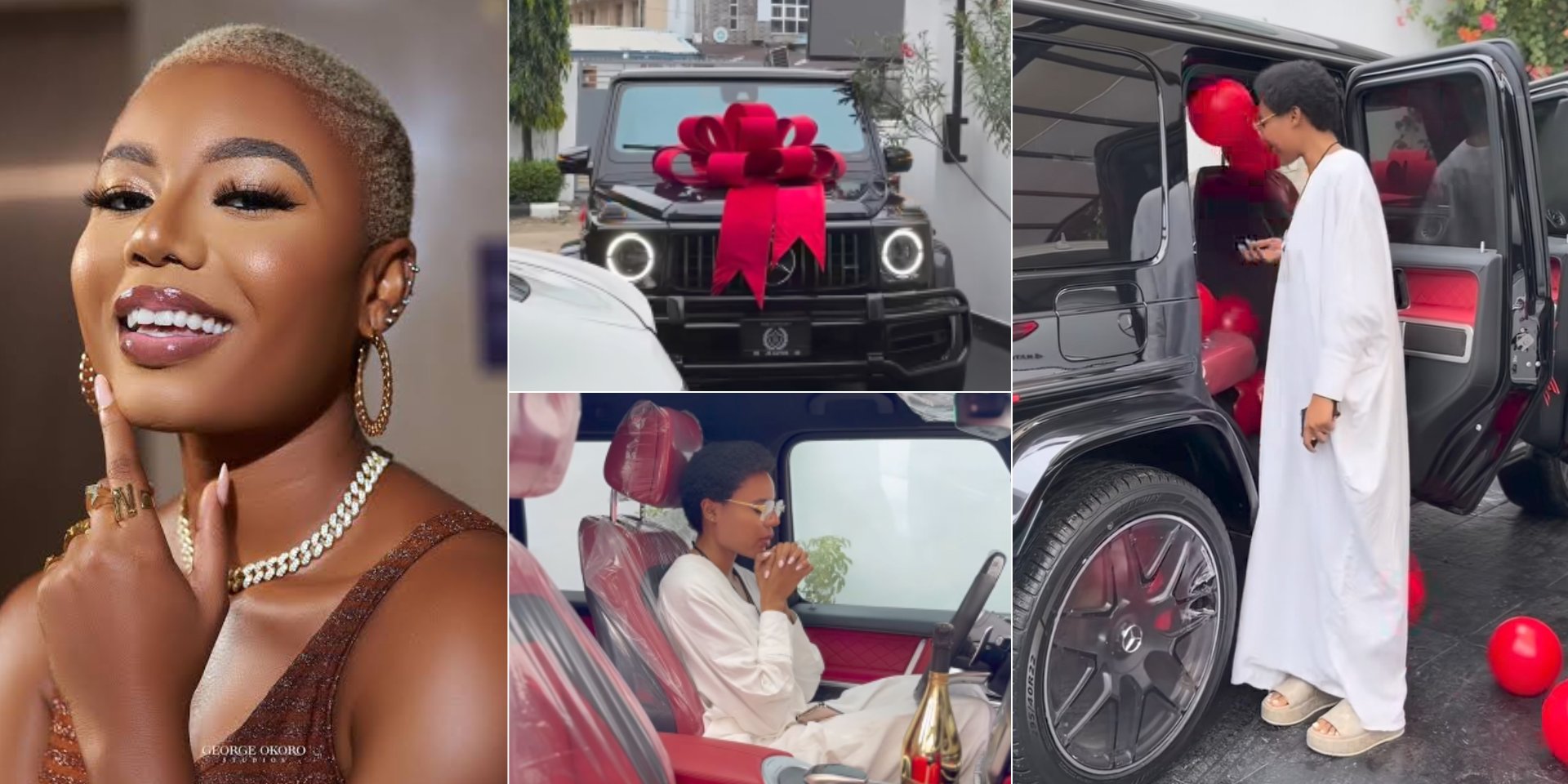 Nancy Isime G-wagon car gift