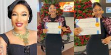 “No one can convince me there is no God” – Tonto Dikeh celebrates as she graduates from Discipleship class