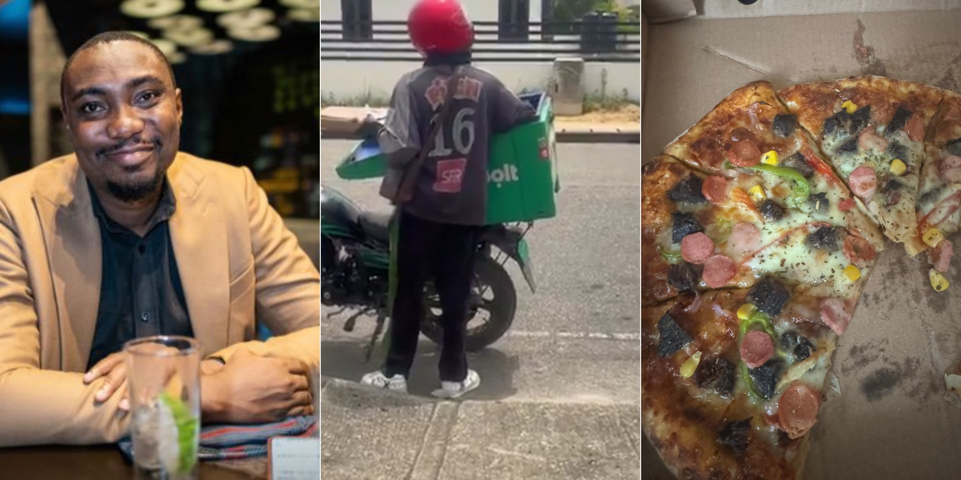 Man fumes after delivery guy ate part of his pizza, blames 'gallop'