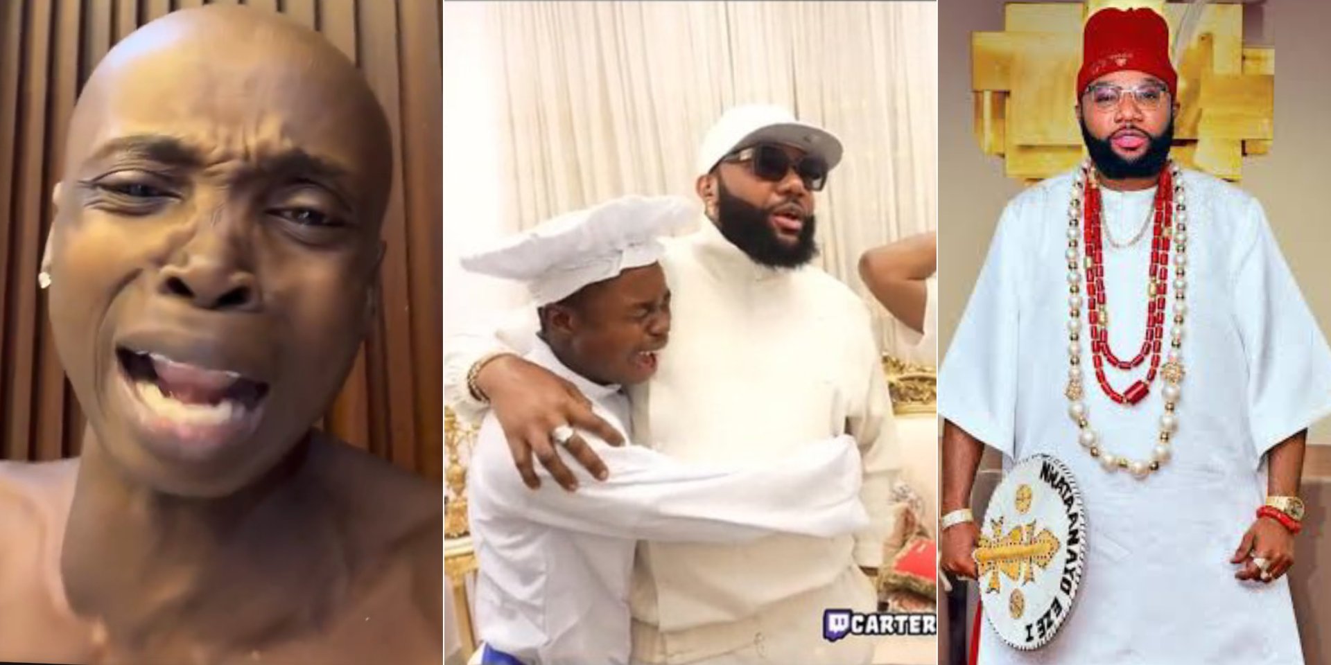 Kolu calls out Carter Efe for not taking him to meet E-Money