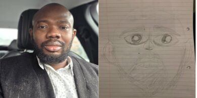 Father daughter drawing