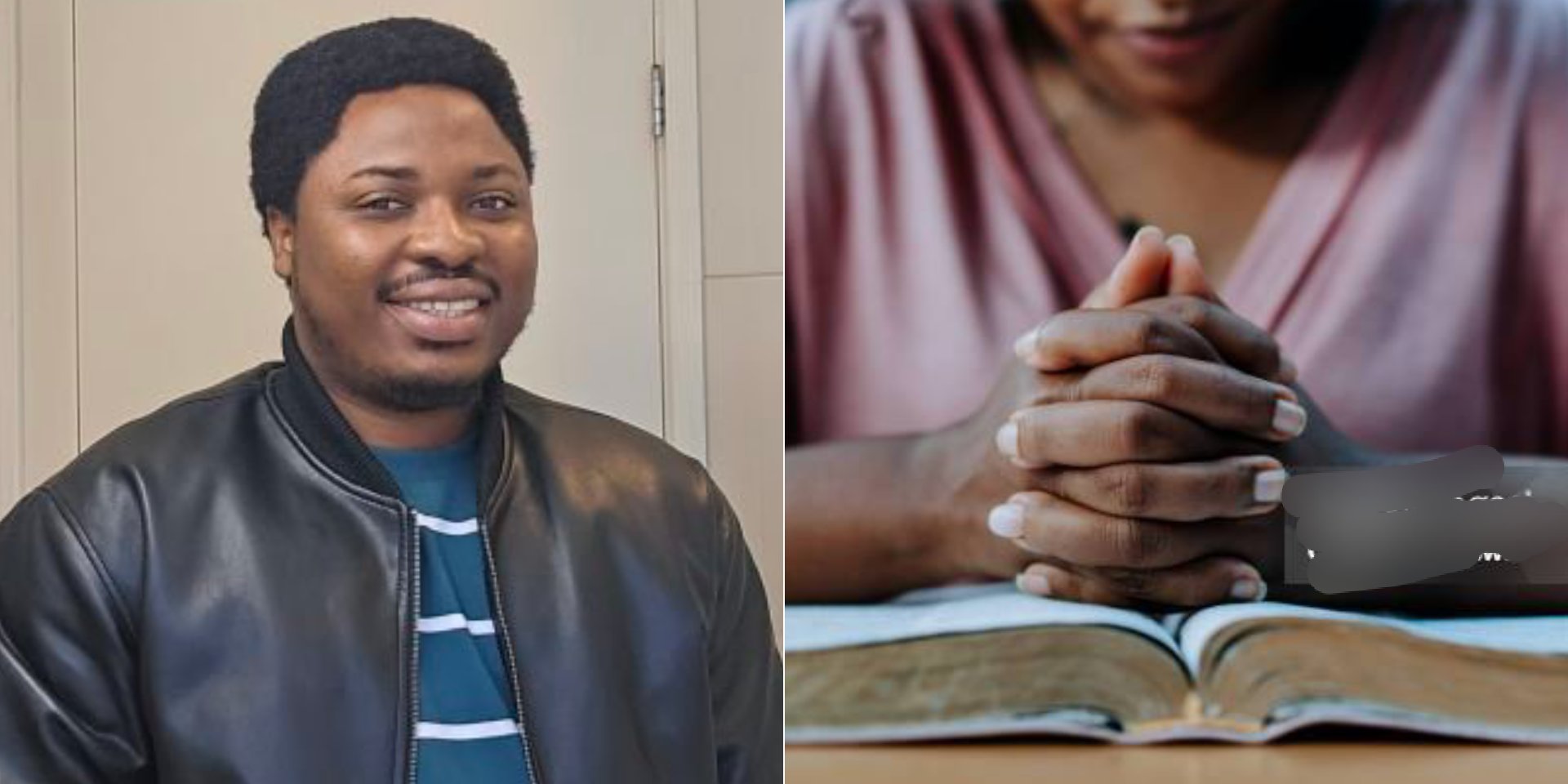 Man shares how girlfriend broke up with him for speaking against her loud prayers
