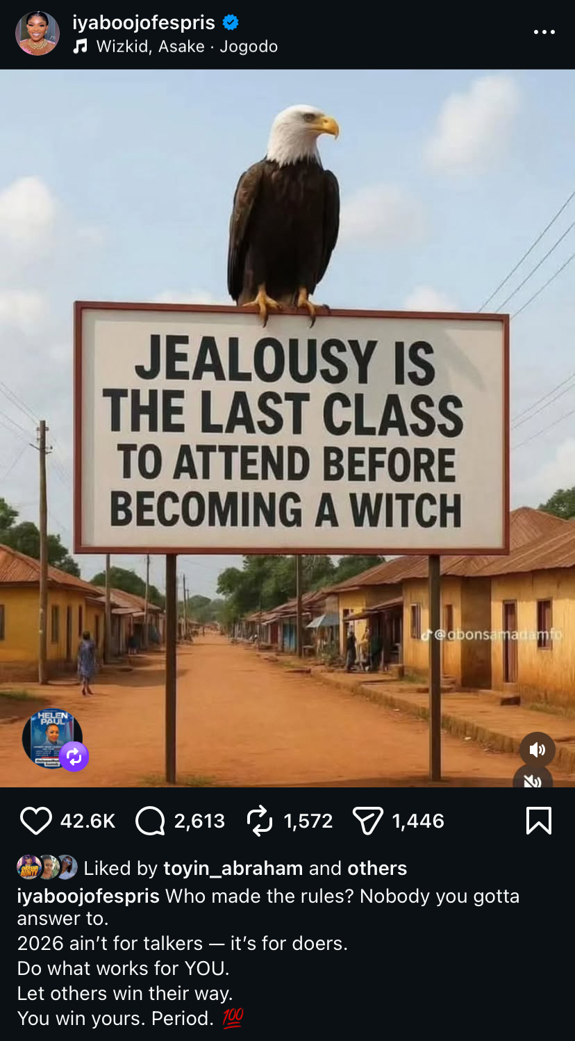 “Who made the rules?” - Iyabo Ojo slams critics, backs actors dancing to promote their movies