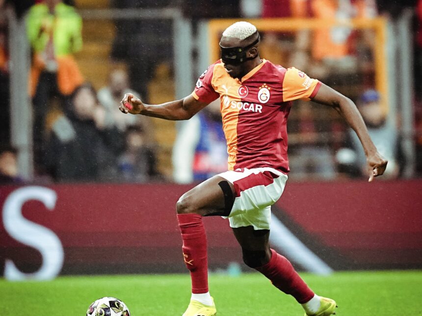 UCL: Osimhen bags double assists in Galatasaray 5-2 win over Juventus