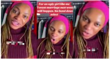 See Finish: "For ugly girl like me, if I want marriage, na bend down select"— UK-based Nigerian nurse