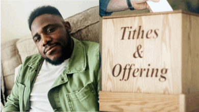 "You're backsliding": Man shares mother's response over non-payment of tithes