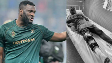 Boniface promises support for injured Nigerian player after ACL surgery