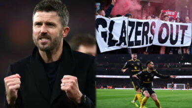 'I’m not offended' - Carrick unfazed by planned Manchester United fan protests