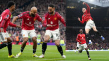 EPL: Sesko strikes late as Manchester United edge Fulham in five-goal thriller