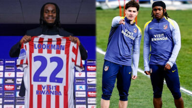 Lookman assigned shirt number at Atlético Madrid