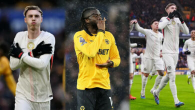 Arokodare's goal insufficient as Palmer hits first-half hat-trick in Chelsea win against Wolves