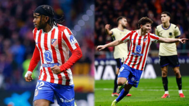 Lookman shines with goal, assist in Atletico 4-0 rout of Barcelona