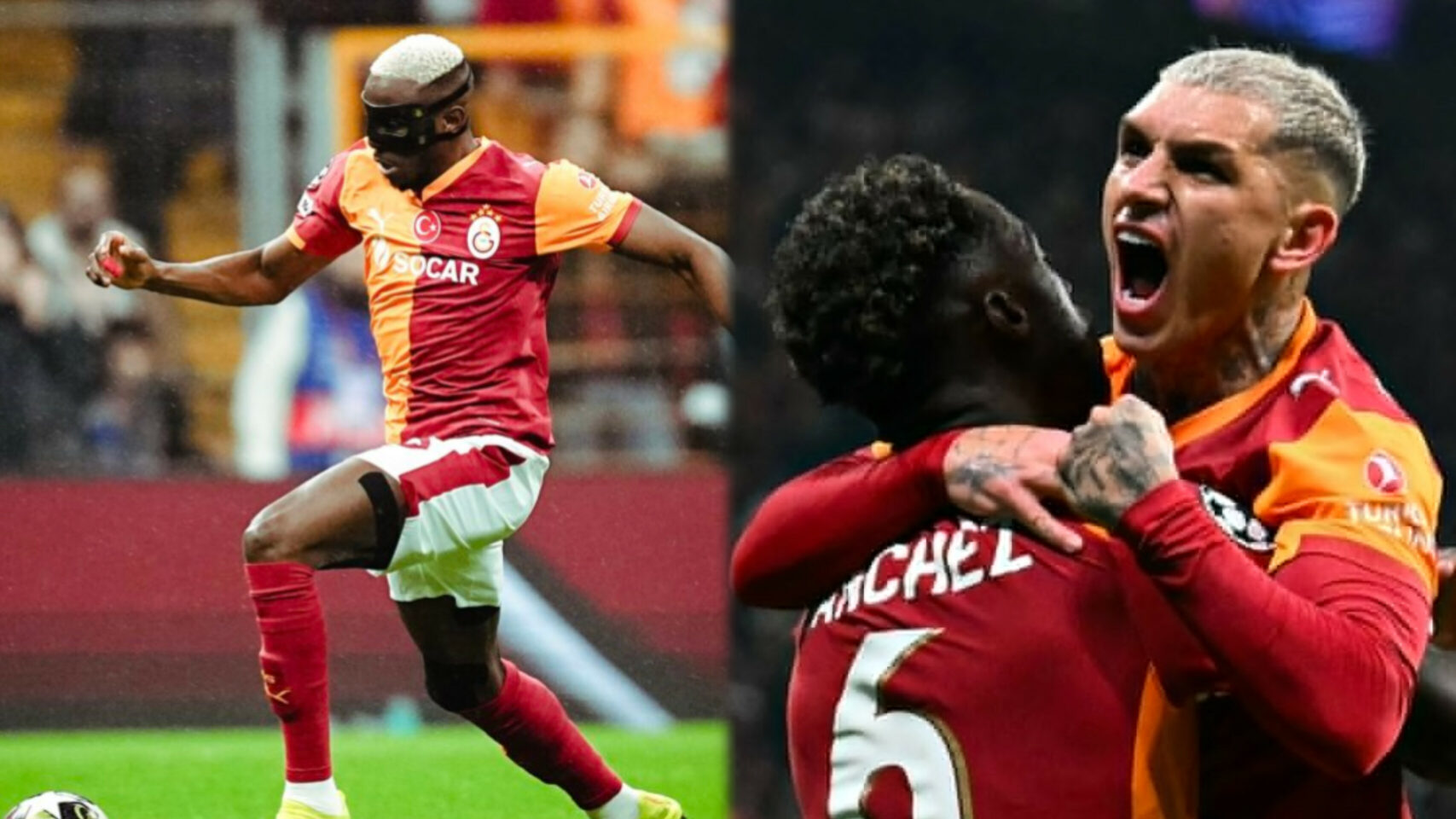 UCL: Osimhen bags double assists in Galatasaray 5-2 win over Juventus