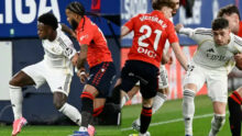 La Liga: Real Madrid suffer title blow in shocking Osasuna defeat