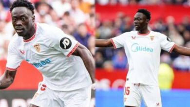 LaLiga: Akor Adams sets up Sevilla win at Getafe