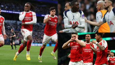 Eze, Gyokeres fire Arsenal past Tottenham in five-goal thriller