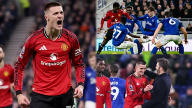 EPL: Benjamin Sesko comes off bench to score Man United winner at Everton