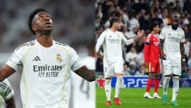 Vinicius strike sends Real Madrid into Champions League Last 16