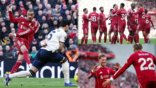 EPL: Liverpool hammer West Ham 5-2 to climb table