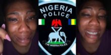 “They beat and handcuff me” – Lady cries out after alleged police harassment over driver’s license