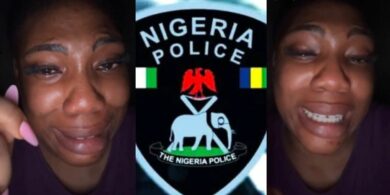 “They beat and handcuff me” – Lady cries out after alleged police harassment over driver’s license