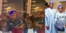 Viral moment as Governor Makinde refuses to kiss his wife publicly at an event