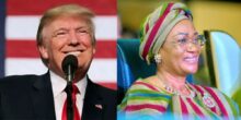 "Very respected woman" - Donald Trump praises Remi Tinubu at US national prayer breakfast
