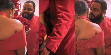 "She said yes!" - Whitemoney announces engagement to lover