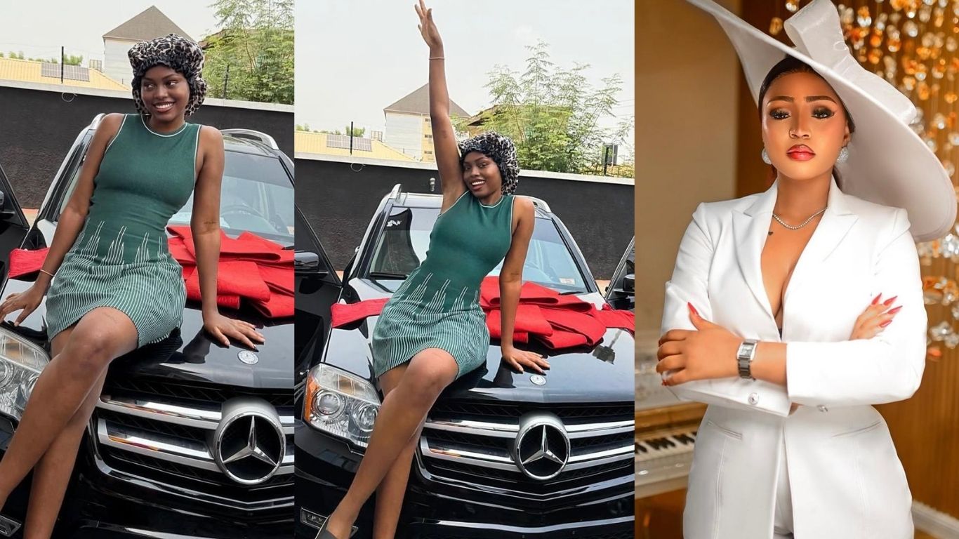 Regina Daniel surprises sister with brand-new car for her birthday