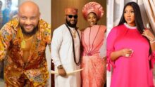"It's time to give you baby number 4" - Yul Edochie tell Judy Austin as he shower praises on her
