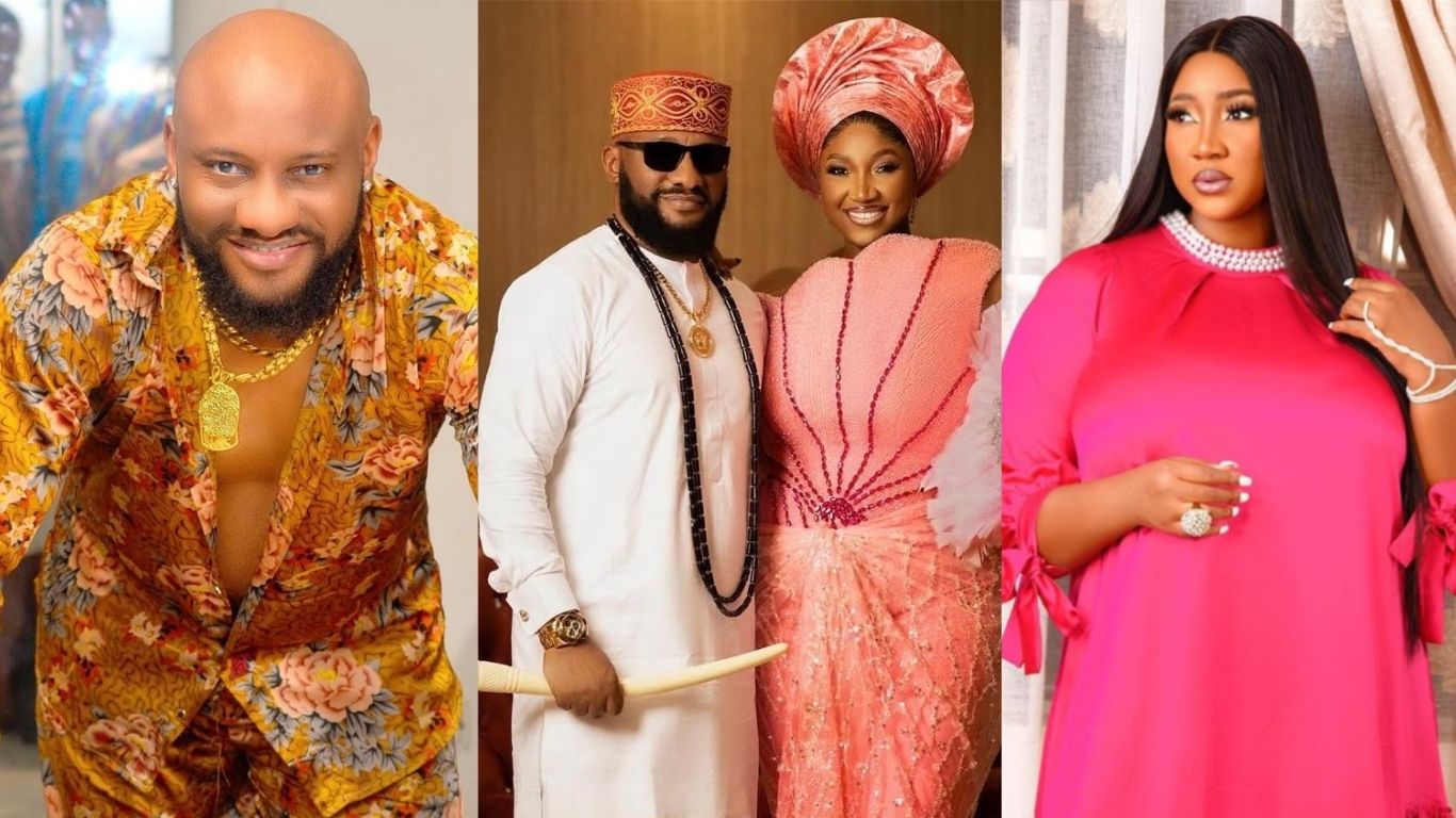 "It's time to give you baby number 4" - Yul Edochie tell Judy Austin as he shower praises on her