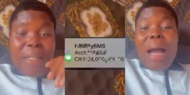 "Is it Valentine's gift from...?" - Man cries out after receiving ₦24M in forgotten bank account, vows not to touch it