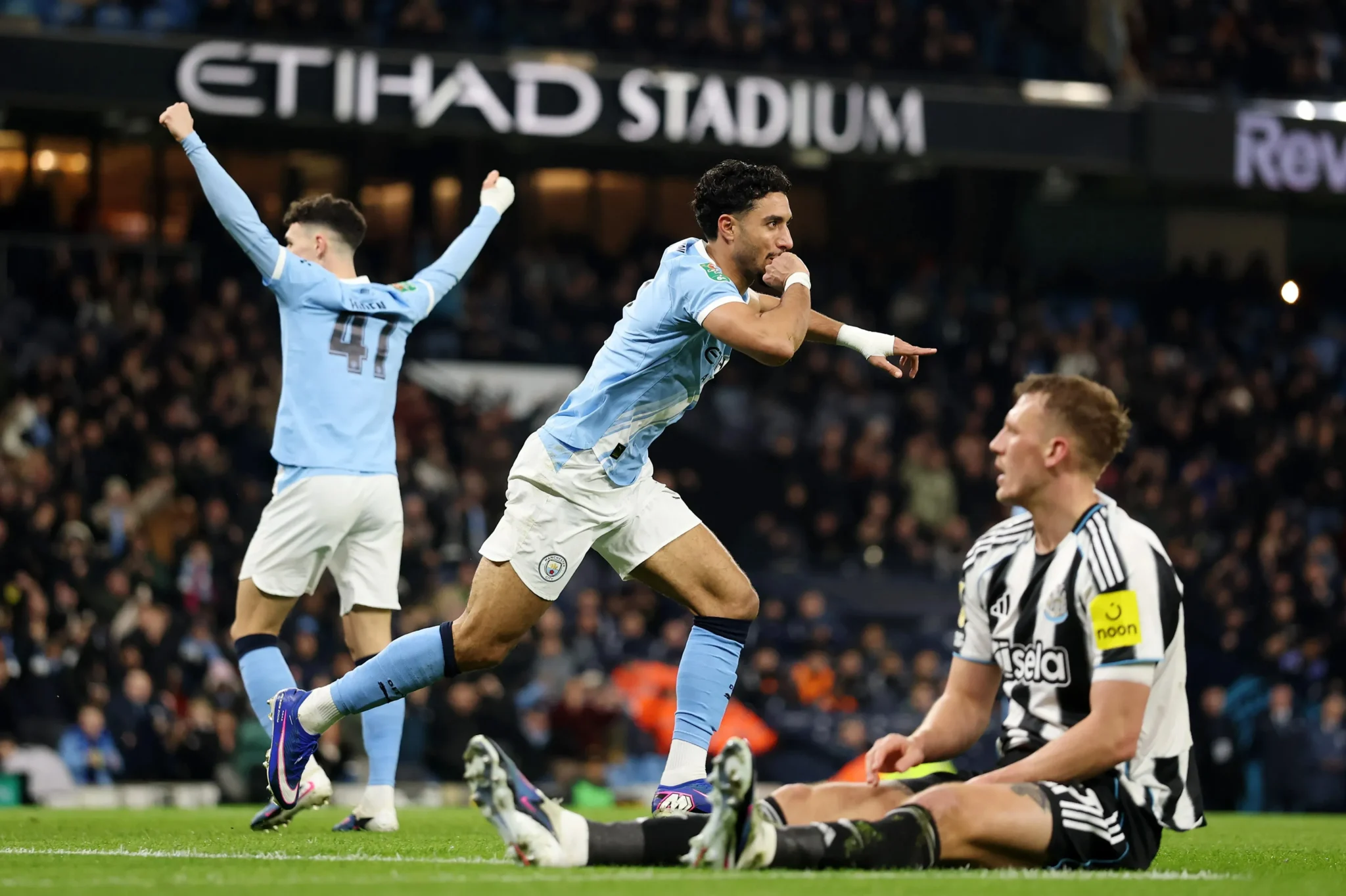 Carabao Cup: Manchester City set up Arsenal final after Newcastle rout
